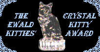 The Ewald Kitties Crystal Kitty Award