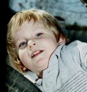 Bobby, 3 year old at the park